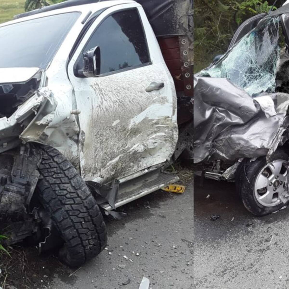 Tres personas, oriundas de Supía, Caldas, fallecen en un accidente vial