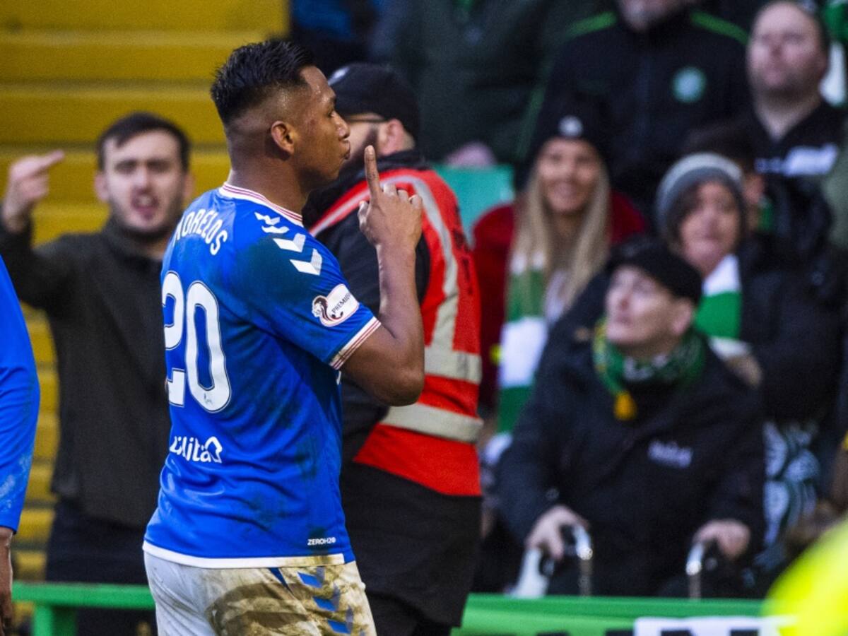 Alfredo Morelos, insultado en calles de Glasgow por aficionado del Celtic