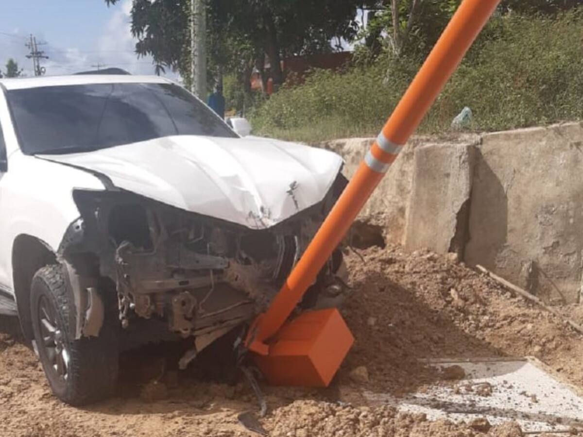 Alcalde de Magangué - Bolívar sufrió accidente de tránsito