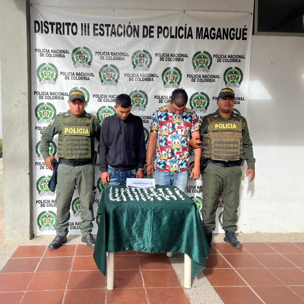 Caen ‘Frutiño’ y ‘Suntea’, señalados de distribuir drogas en Magangué