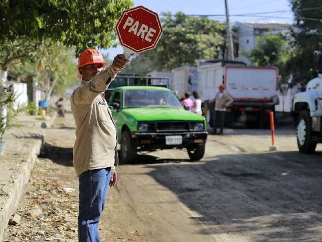 En 6 meses, estaría lista la vía principal de El Rodeo en Turbaco, Bolívar