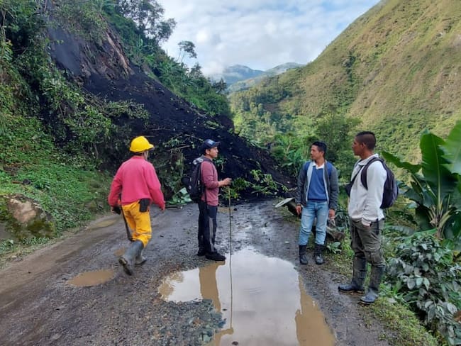 Otro deslizamiento dejó incomunicados a varios municipios del sur del Cauca