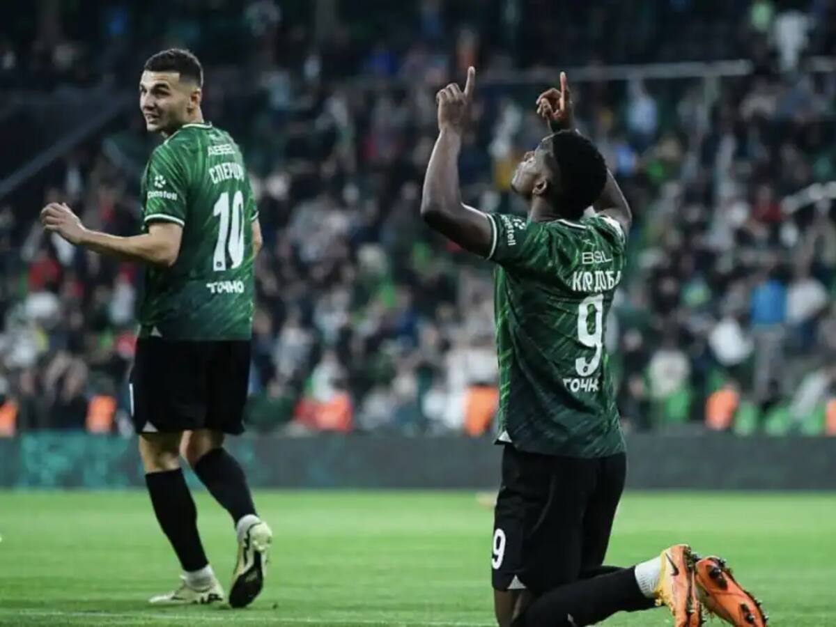 Video: Jhon Córdoba vuelve con gol y asistencia en el triunfo del Krasnodar sobre el Zenit