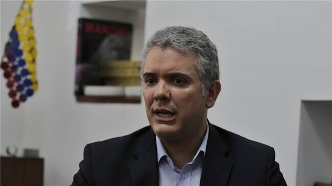 El candidato presidencial, Iván Duque. Foto: Colprensa