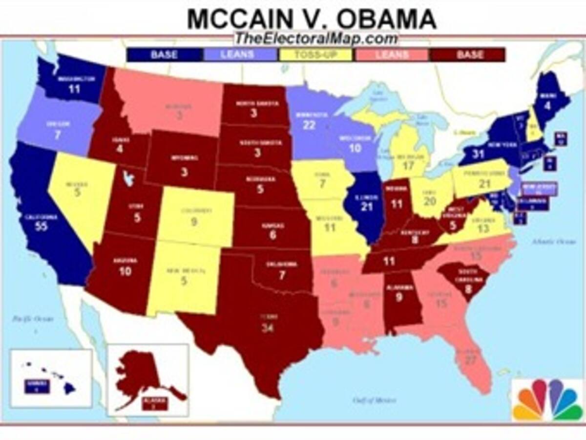 Obama y McCain emprenden etapa decisiva en la batalla por los estados clave