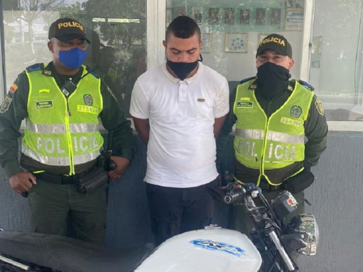 Tras persecución policial capturan a presunto delincuente en Cartagena