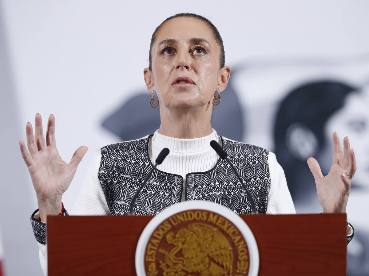 Sheinbaum: que Estados Unidos bombardee México “no está sobre la mesa, ni la silla, ni el piso”