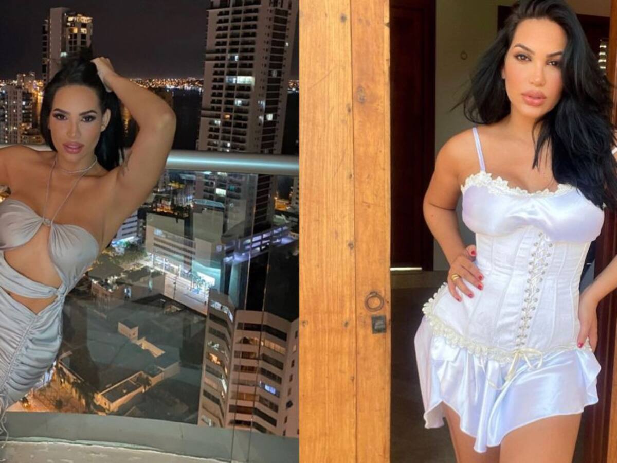 Andrea Valdiri encendió la imaginación de sus fans con ceñido vestido