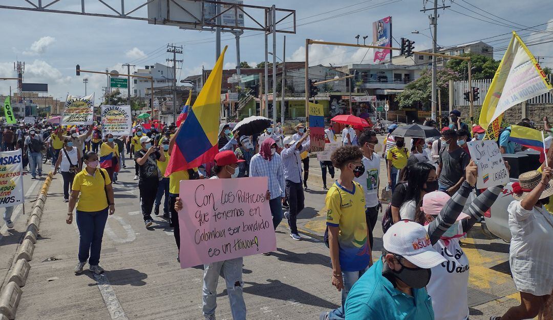 A las 5:00 a.m. partirá una caravana desde los municipios que llegará al Colegio Departamental. En la tarde habrá una marcha en Chambacú