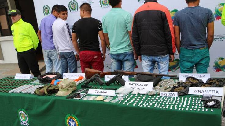 Captura de Los Fierro en el Kilómetro 41 de Manizales