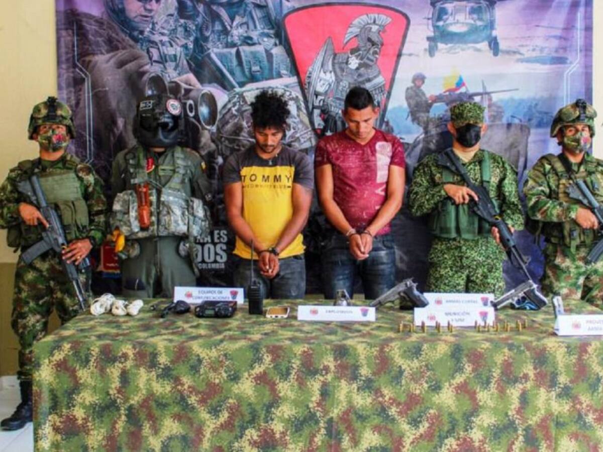 Capturaron a dos presuntos integrantes del ELN en el sur de Bolívar