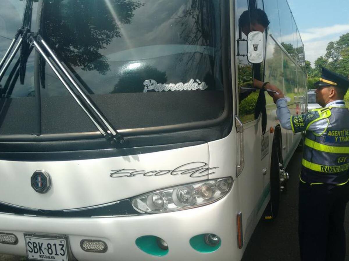 Madrúguele al retorno, llamado de autoridades de tránsito del Quindío a los viajeros