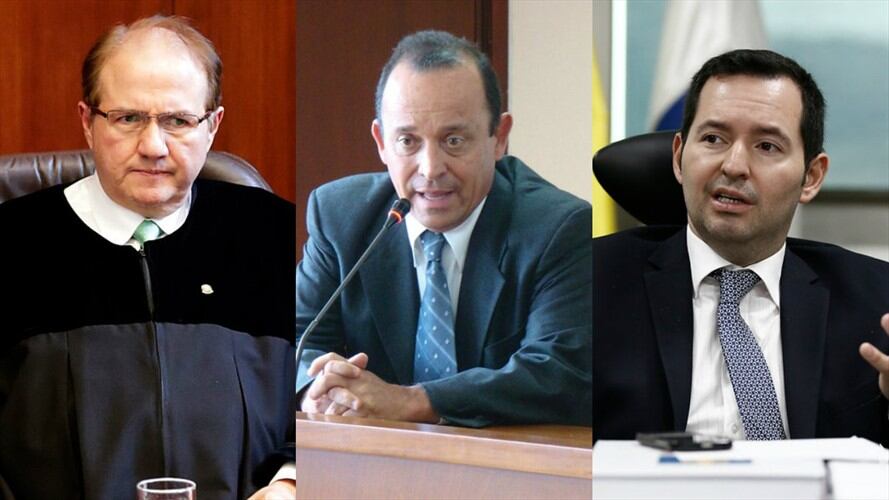 Leonidas Bustos y Jorge Perdomo mencionados en supuesto complot contra Santiago Uribe. Foto: Colprensa