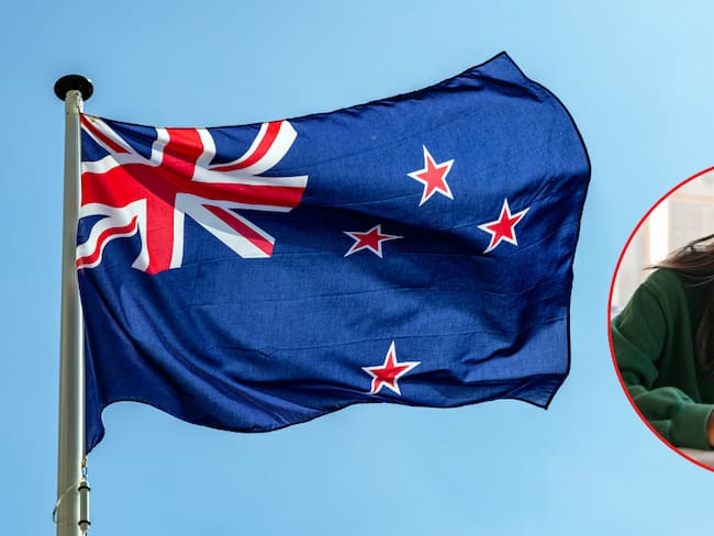 Bandera de Nueva Zelanda / Joven estudiando (Getty Images)