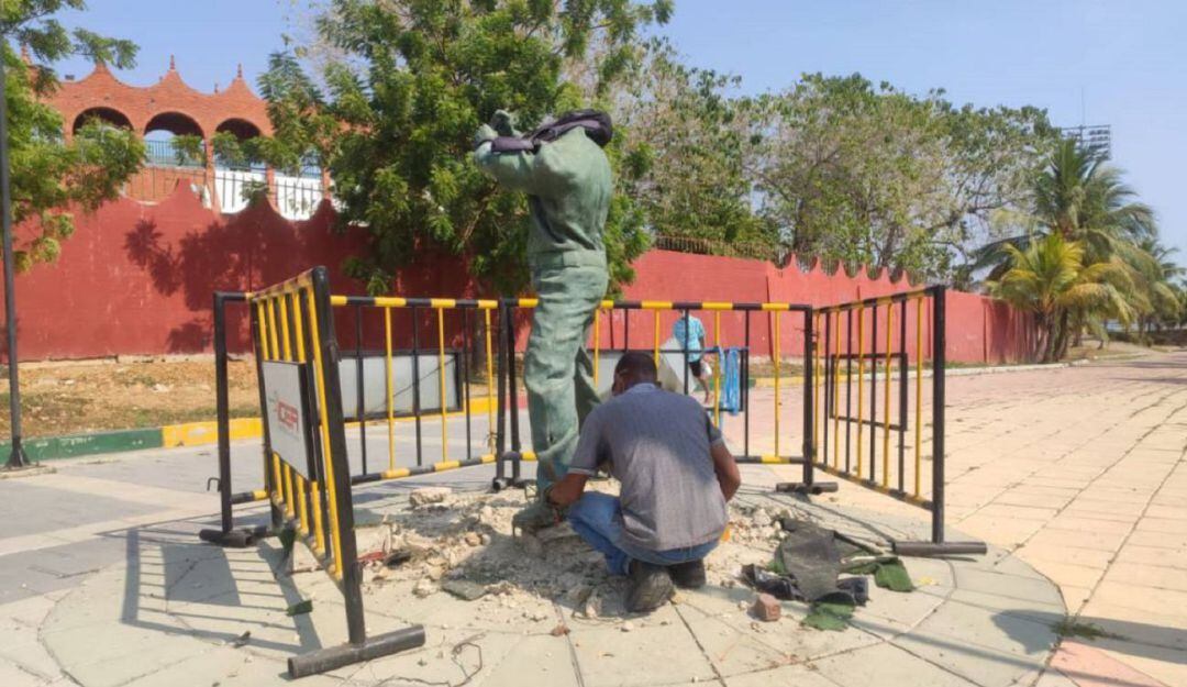 Así se refirió el artista ante las declaraciones dadas por el secretario General de la Alcaldía sobre la situación que presenta el monumento