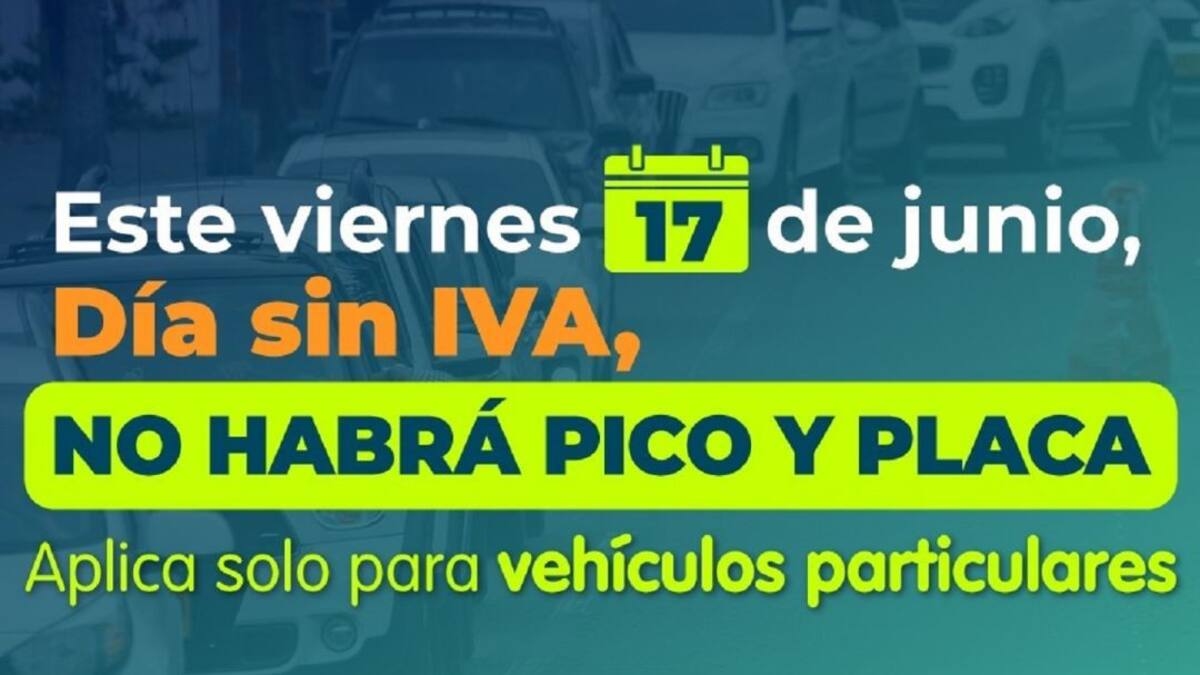 En Manizales se levanta el pico y placa por el día sin IVA