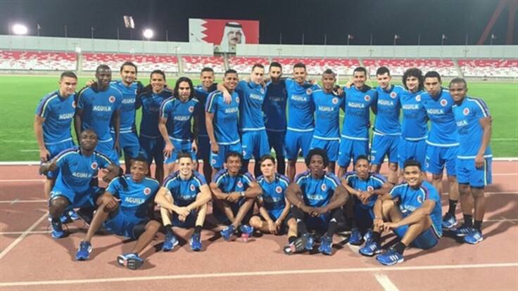 Santos Borré define a sus compañeros de la selección en una palabra