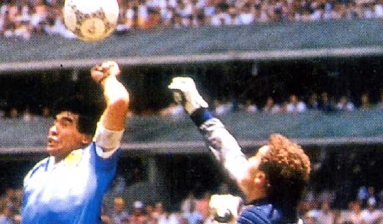 Maradona, Argentina contra Inglaterra, Mundial México 86