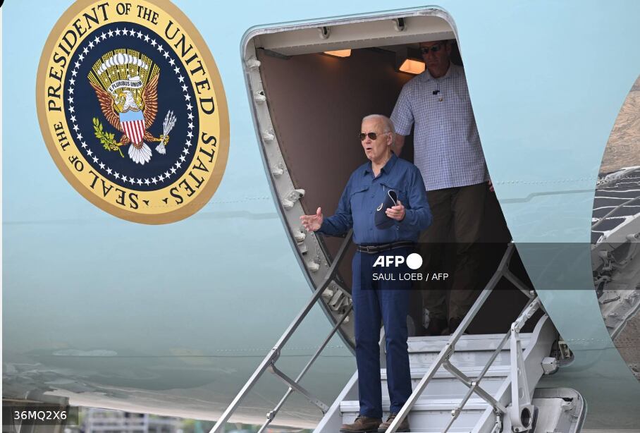 Biden el primer presidente de EE.UU., en funciones que visita la Amazonía FOTO Cortesía AFP
