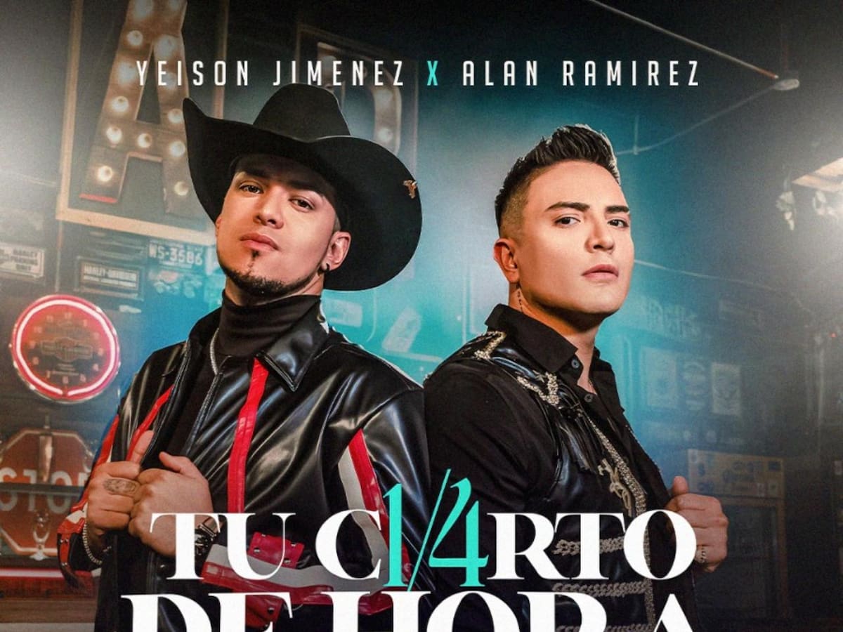 “Tu cuarto de hora”: Yeison Jiménez y Alan Ramírez presentan su nuevo sencillo
