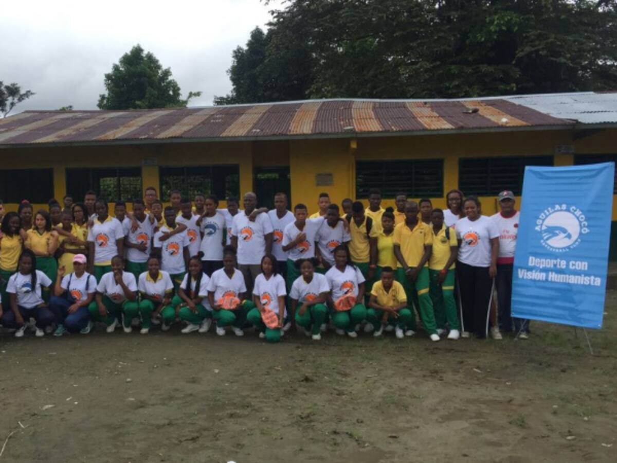Club Las Águilas de baloncesto continúa con trabajo de inclusión en el Chocó