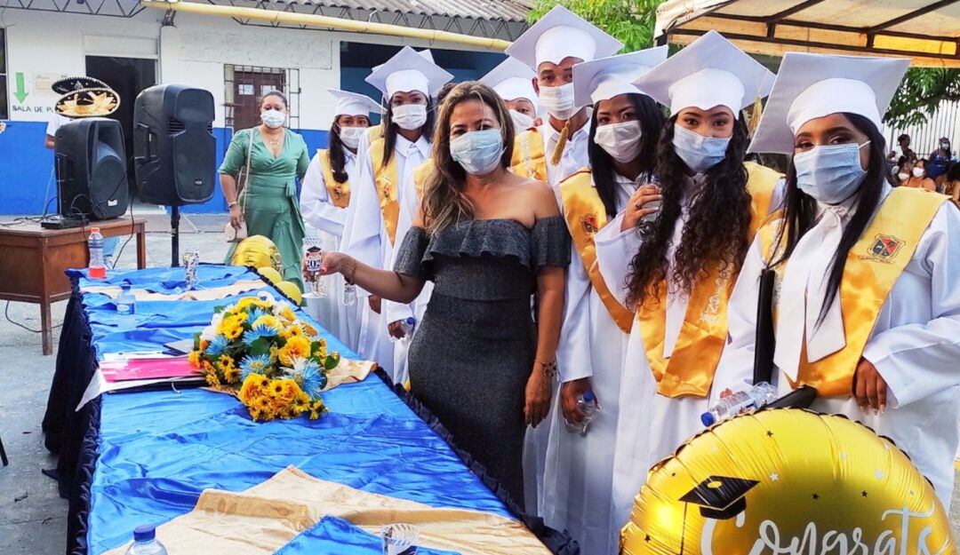 183 bachilleres recibieron su grado en Clemencia, Bolívar
