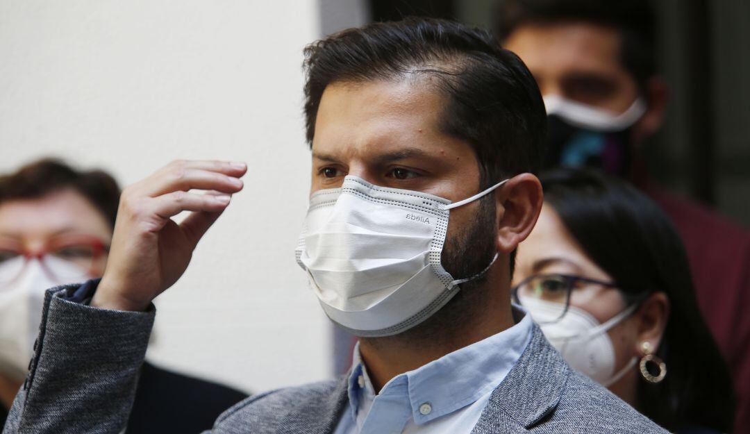 El presidente electo Gabriel Boric