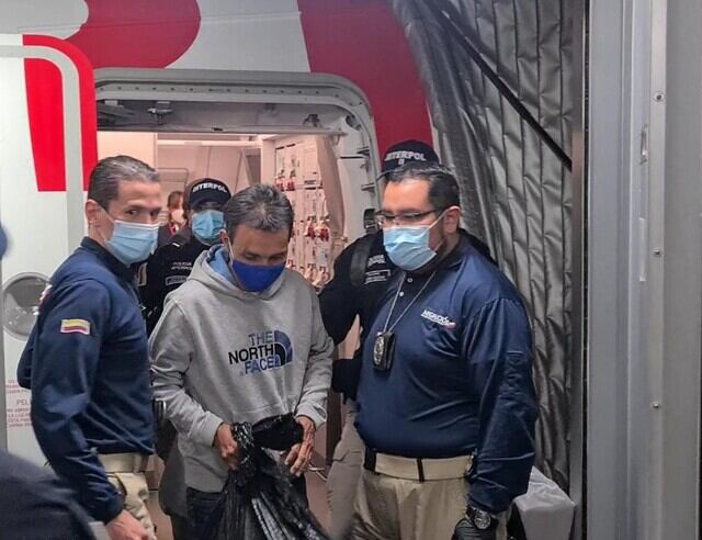 Luis Jhon Castro Ramírez,  alias de ‘El Zarco’. Foto Colprensa/Migración Colombia.