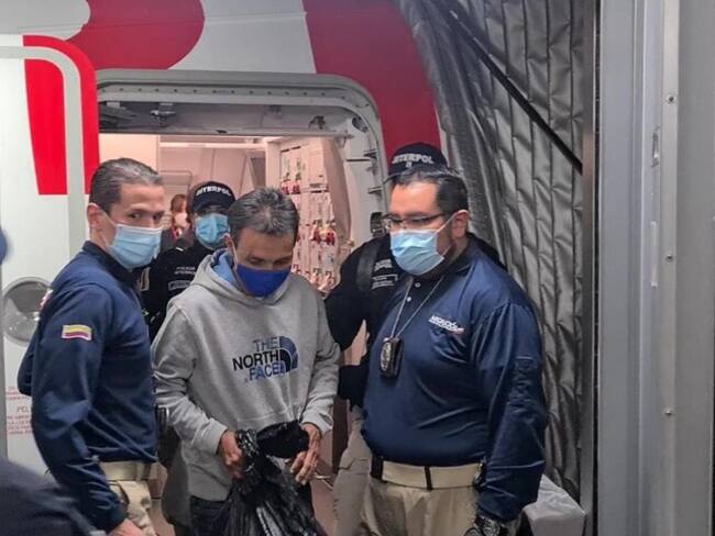 Luis Jhon Castro Ramírez, alias de ‘El Zarco’. Foto Colprensa/Migración Colombia.