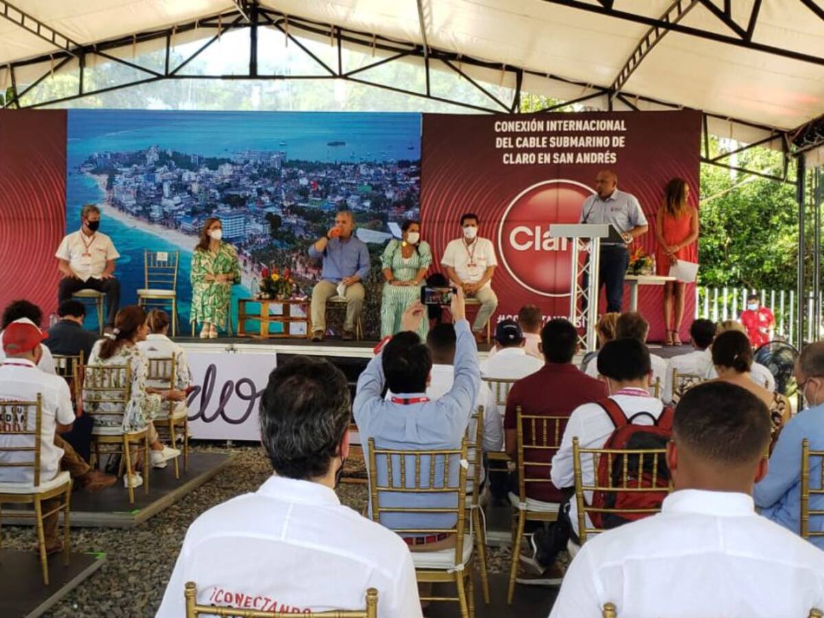 Gracias a Claro, conexión en San Andrés mejora en un 1000%