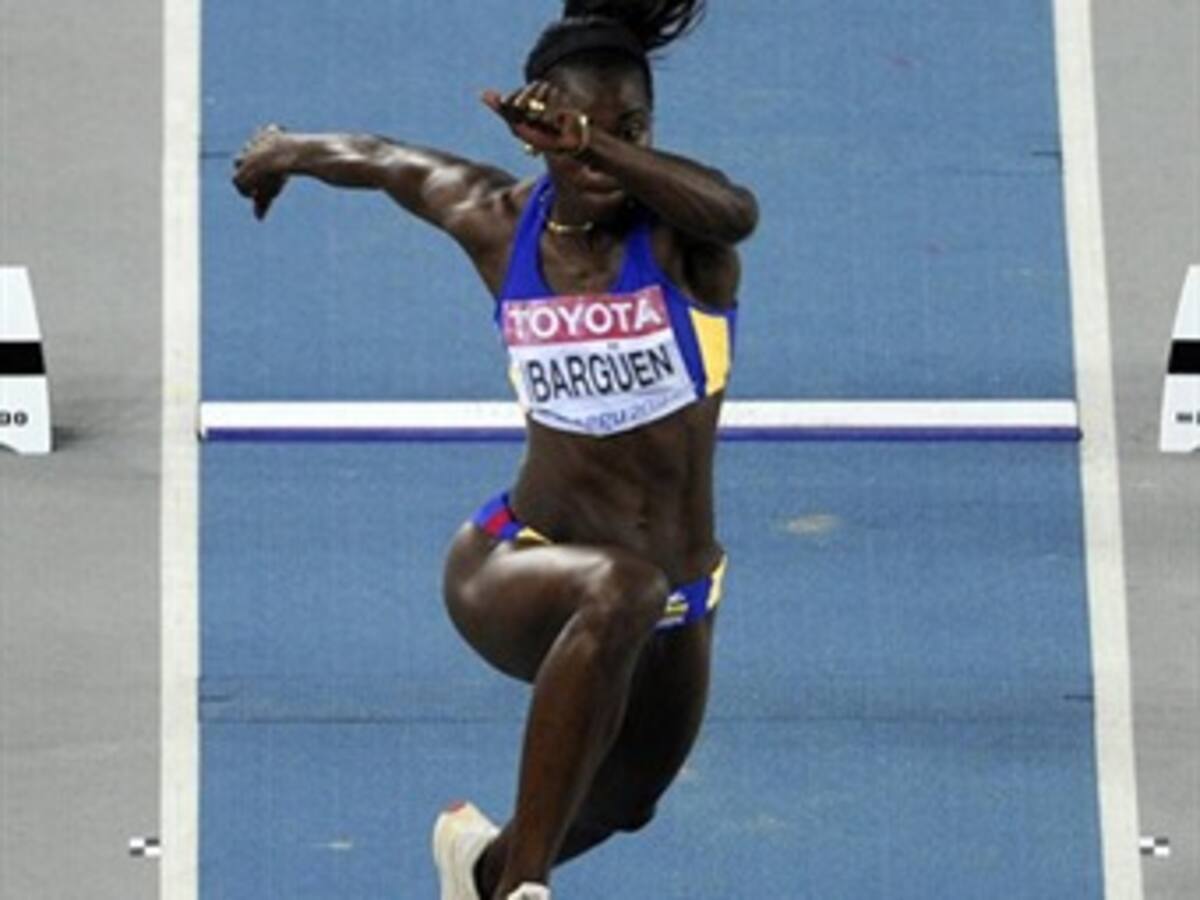 Caterine Ibargüen consiguió el tercer puesto en triple salto en la Golden Gala de Roma