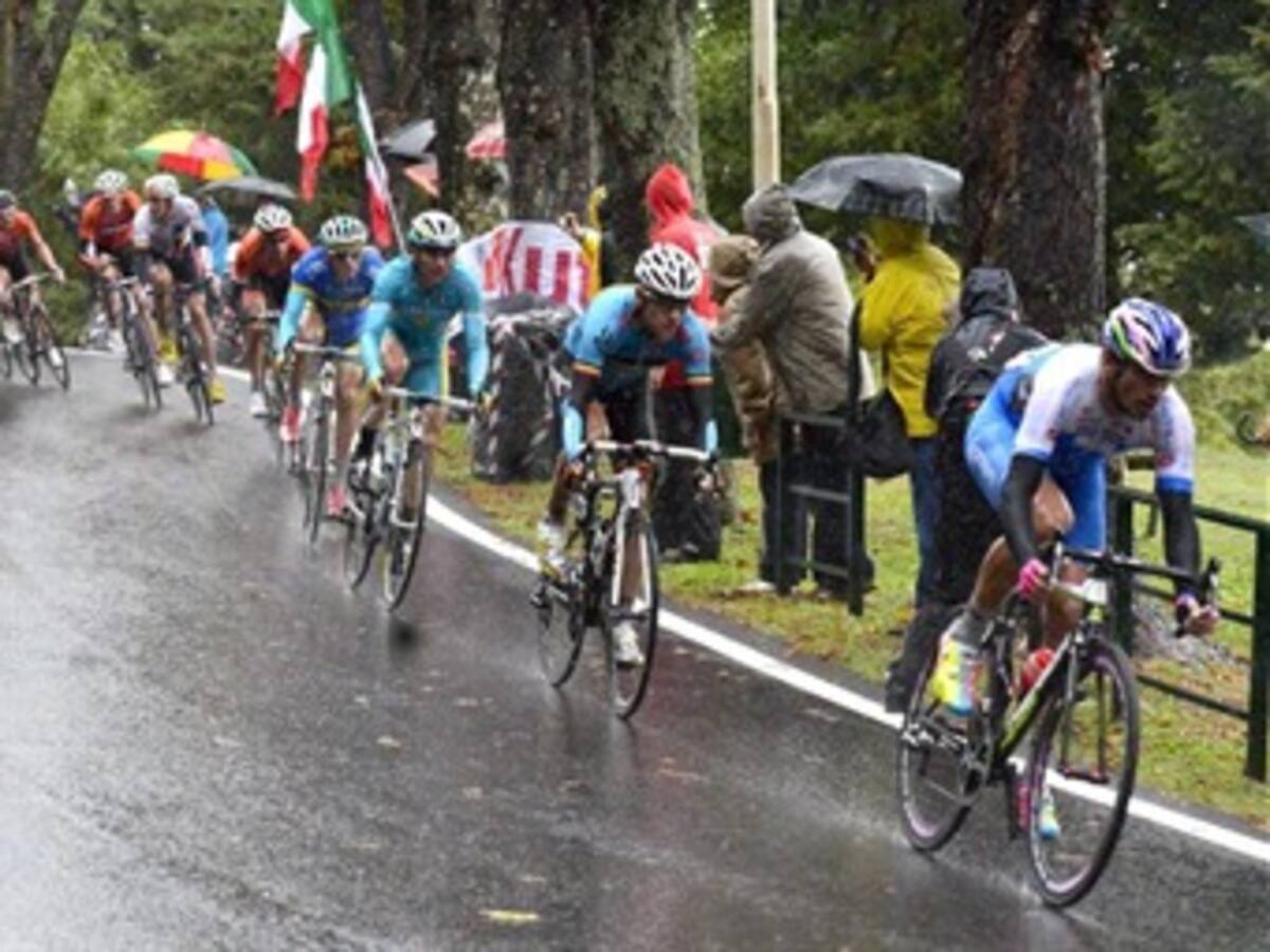 Clasificación de los 61 ciclistas que finalizaron la prueba de ruta del Mundial