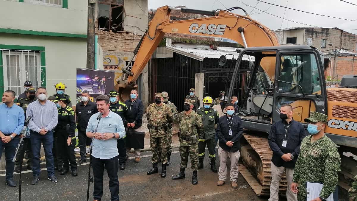 Demolición de vivienda en Pererira fue un falso positivo judicial. Justicia Penal Militar advierte que no era un expendio de drogas