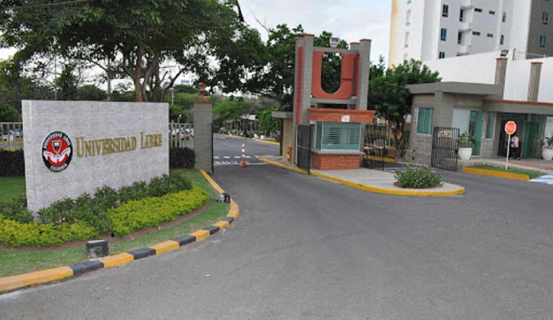 Fachada Universidad Libre sede norte