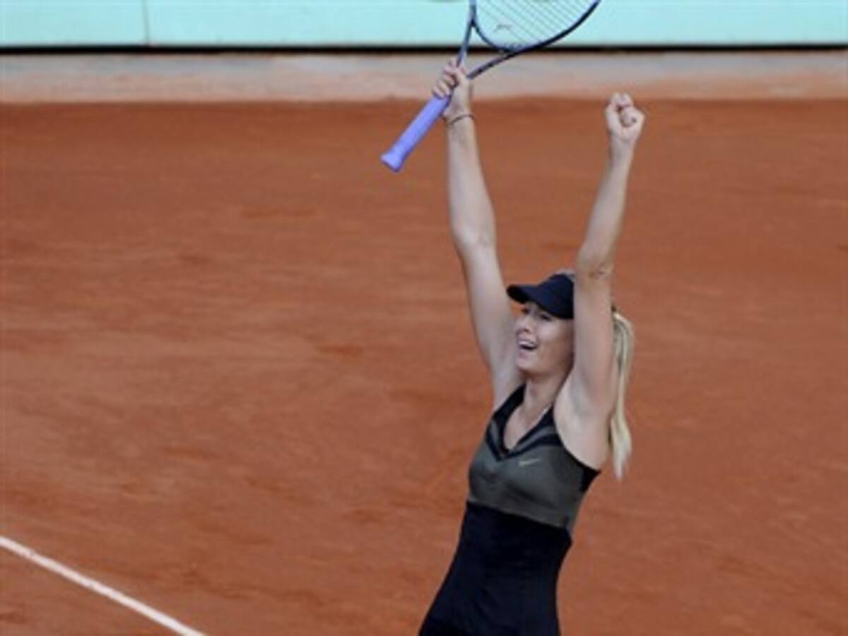 Sharapova y Errani disputarán la final de Roland Garros