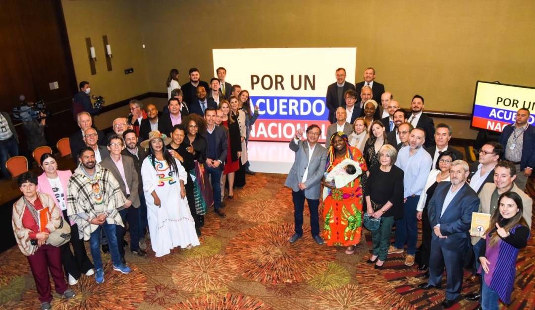 Acuerdo Nacional - (cortesía campaña Gustavo Petro)