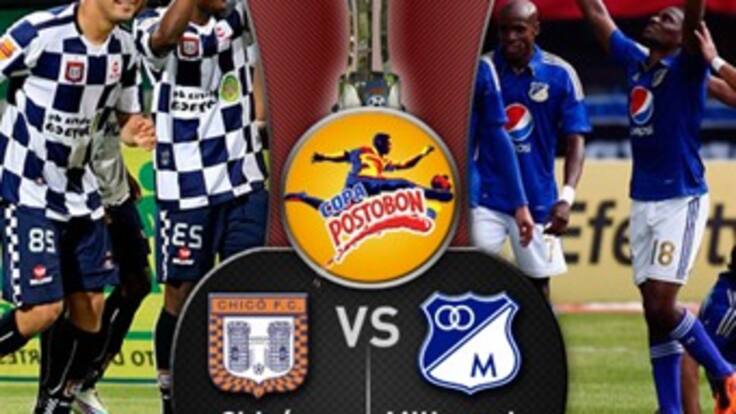 Boyacá Chicó y Millonarios juegan en Tunja primer partido de la final de la Copa Colombia