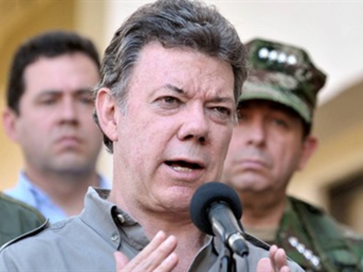 El 76 por ciento de los colombianos aprueba labor del presidente Santos: Gallup