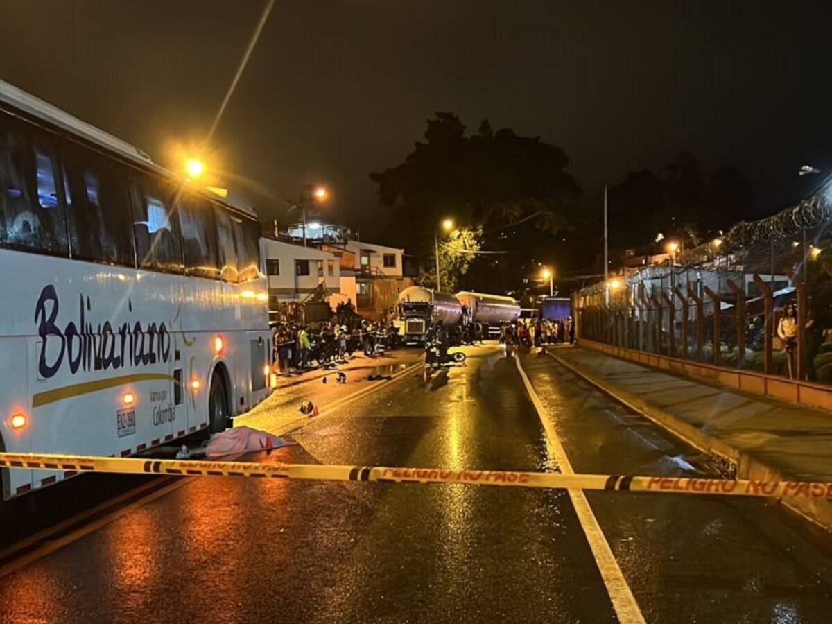 Una madre y su hija de seis años fallecieron en accidente en Calarcá