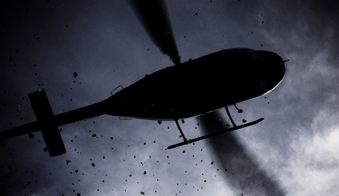 Helicóptero. 