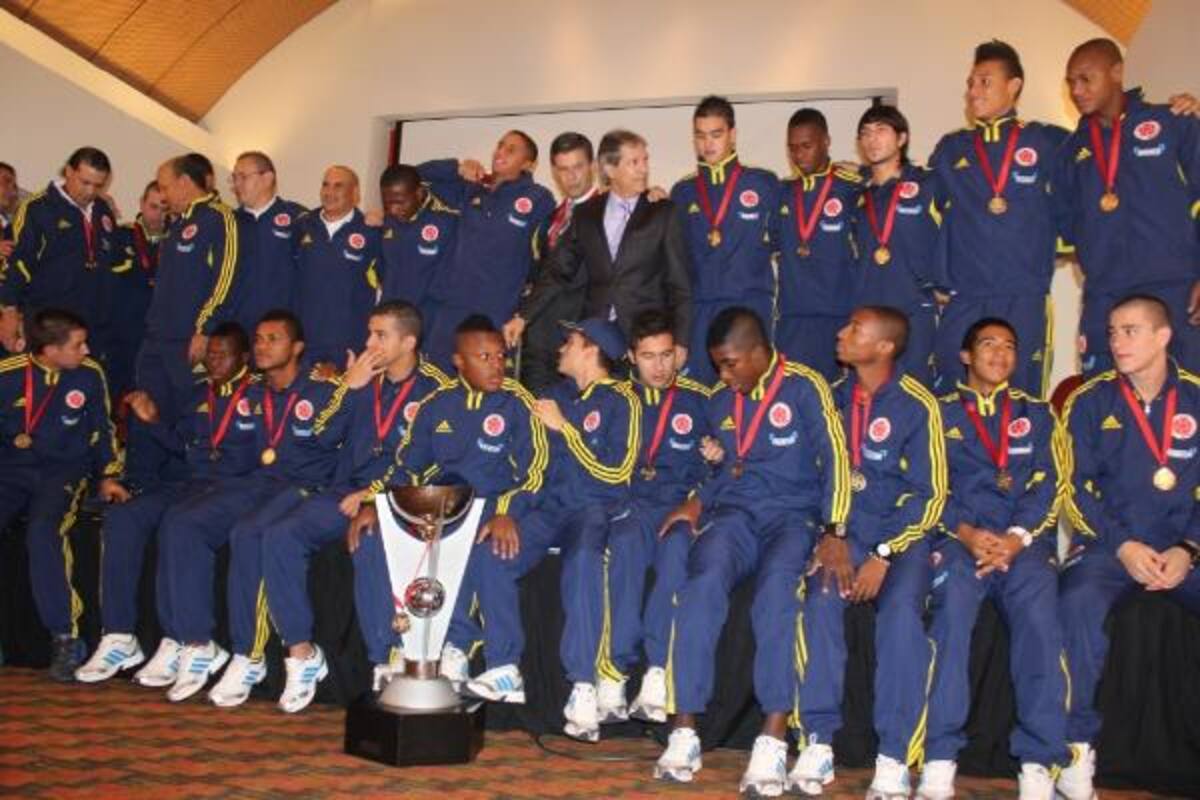 Selección Colombia sub-20 campeona del Sudamericano