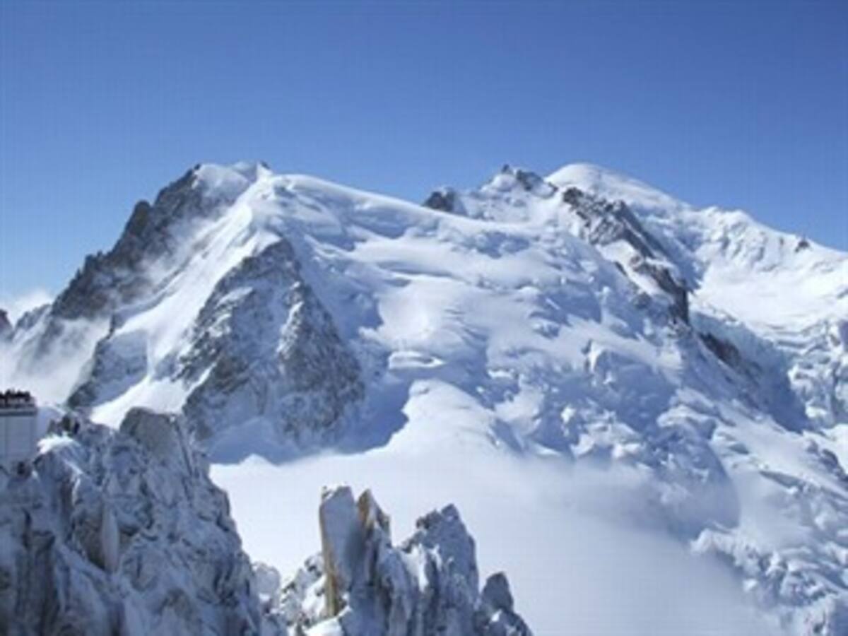 Mueren seis personas por alud de nieve en el Mont Blanc, Francia