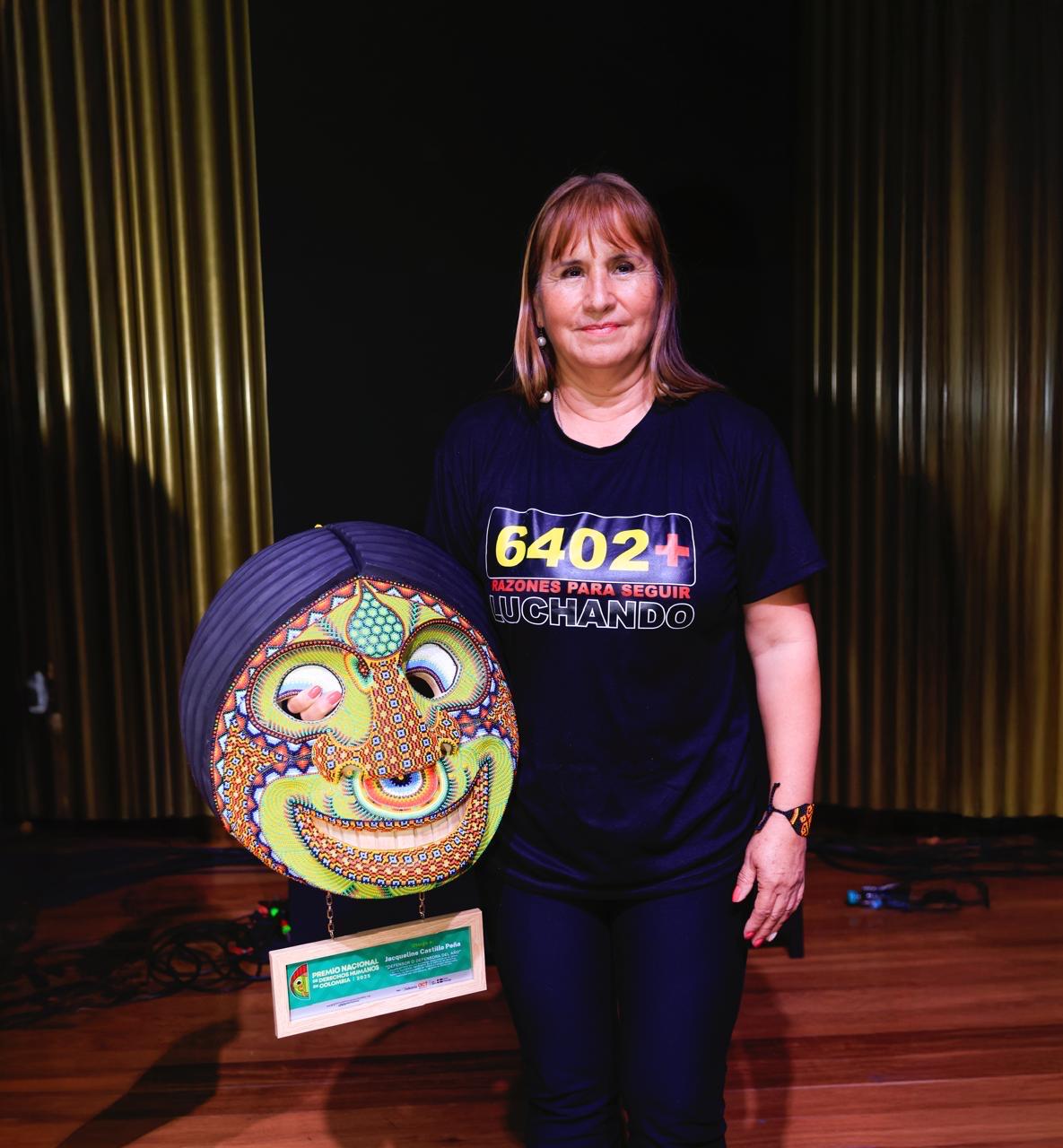 Cortesía: Premio Nacional de Derechos Humanos de Colombia