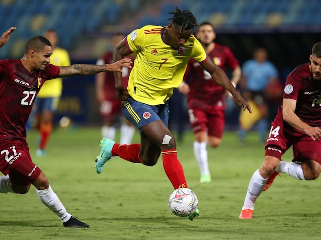 Duván Zapata, delantero de la Selección Colombia y el Atalanta de Bérgamo.