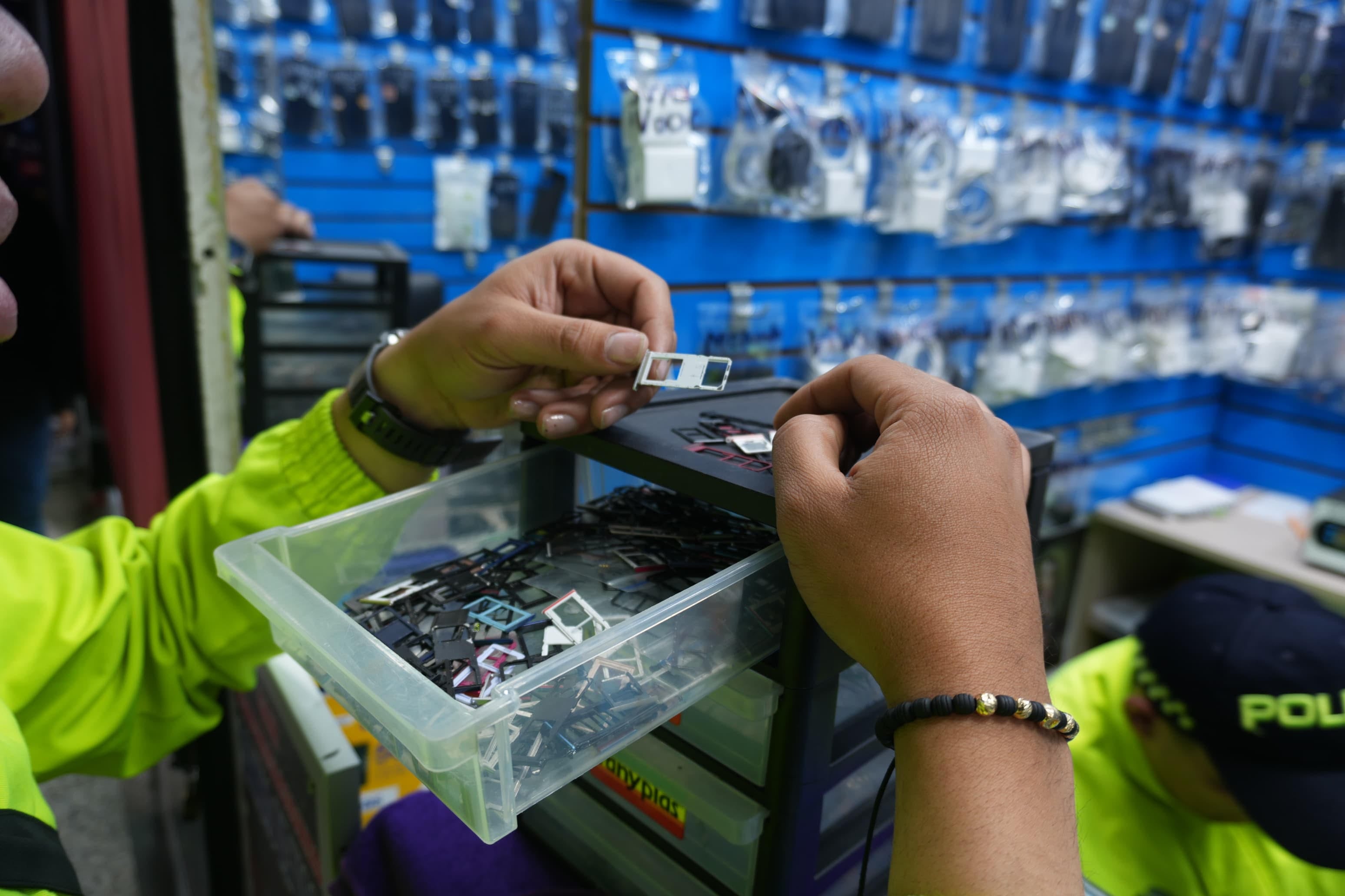 Operativo en Suba. Cortesía: Policía Metropolitana de Bogotá 