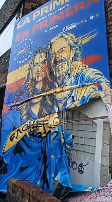 Sede de Paloma Valencia en el norte de Bogotá. Foto: Caracol Radio