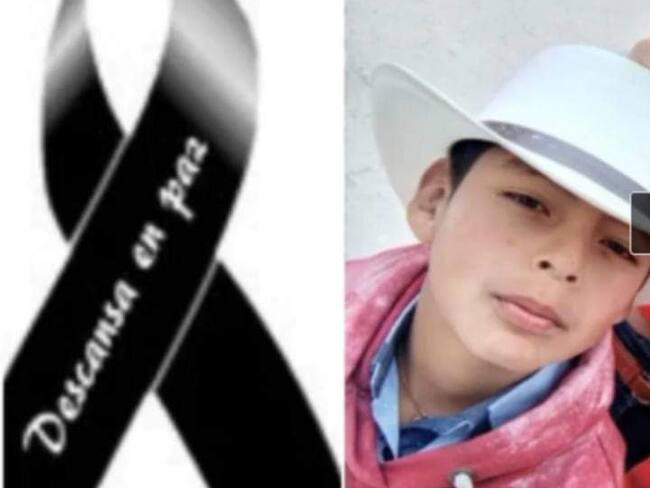 Jefferson Moncayo, el menor de nueve años que falleció tras ser arrastrado por una quebrada en San Lorenzo Nariño. | Foto: Redes Sociales.