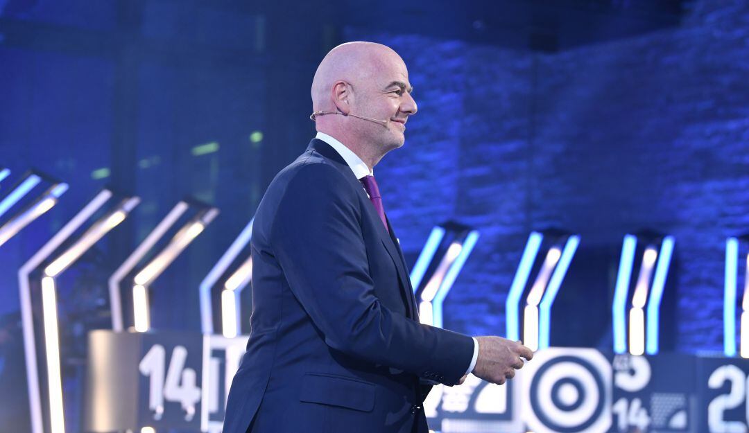 Gianni Infantino, presidente de la FIFA