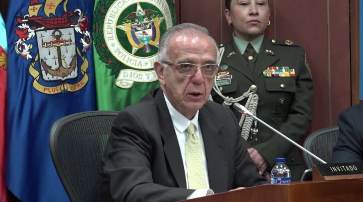 Ministro de Defensa, Iván Velásquez.