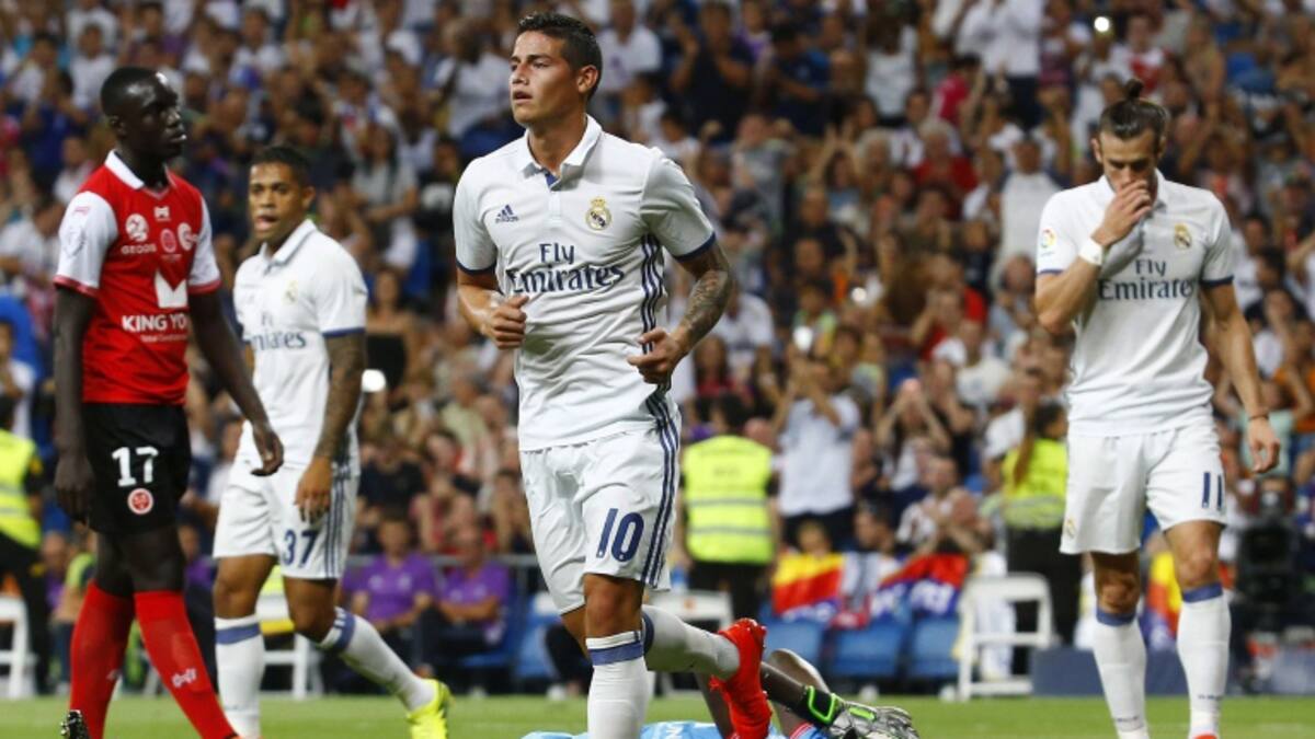 James se va a quedar aquí, estoy cansado de repetirlo: Zidane